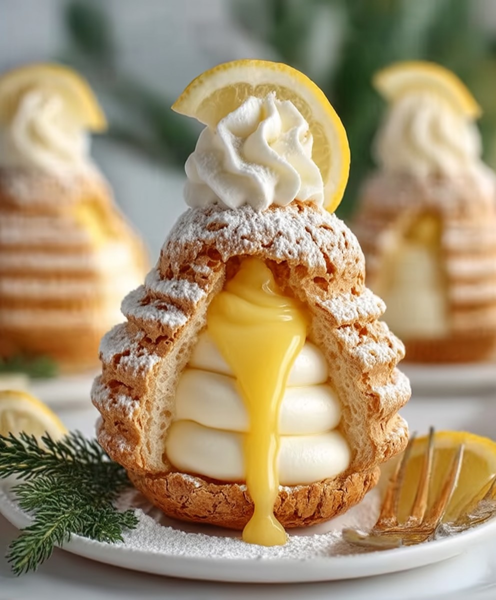 Lemon Cream Puffs