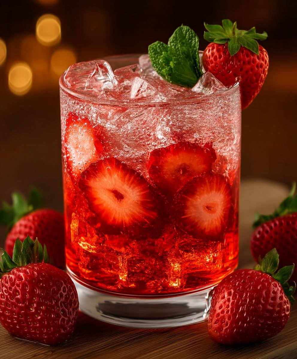 Strawberry Dirty Sprite Drink