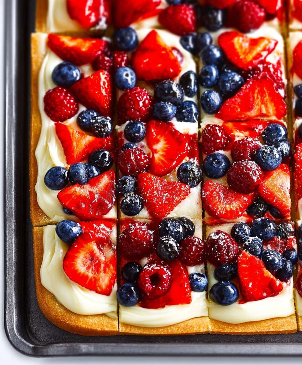 Easy fruit pizza