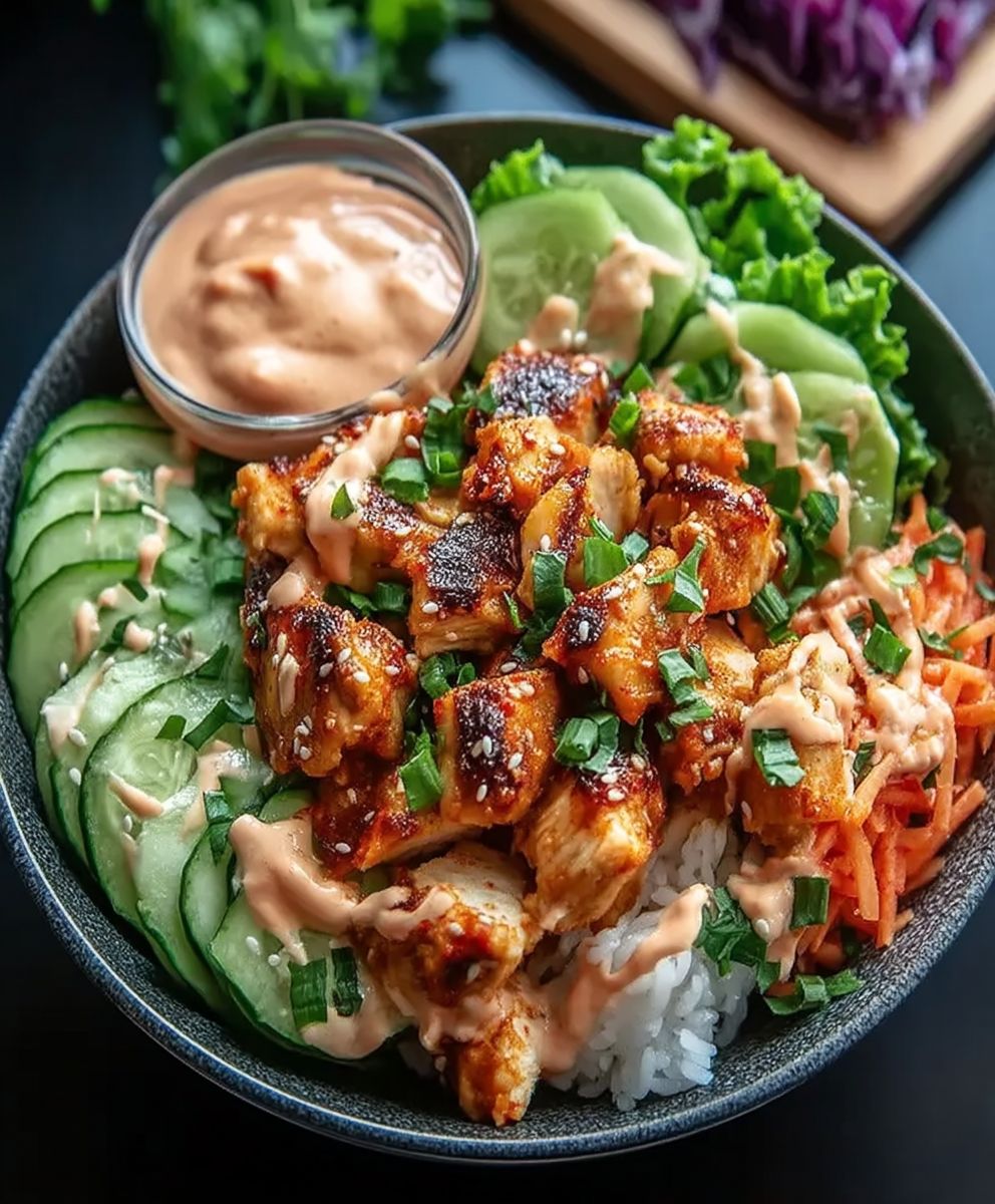 Bang Bang Chicken Bowl