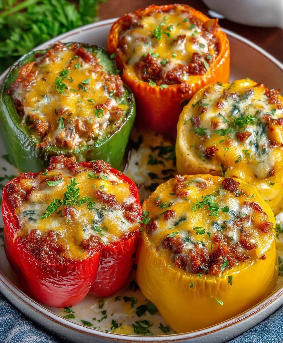 Stuffed bell peppers