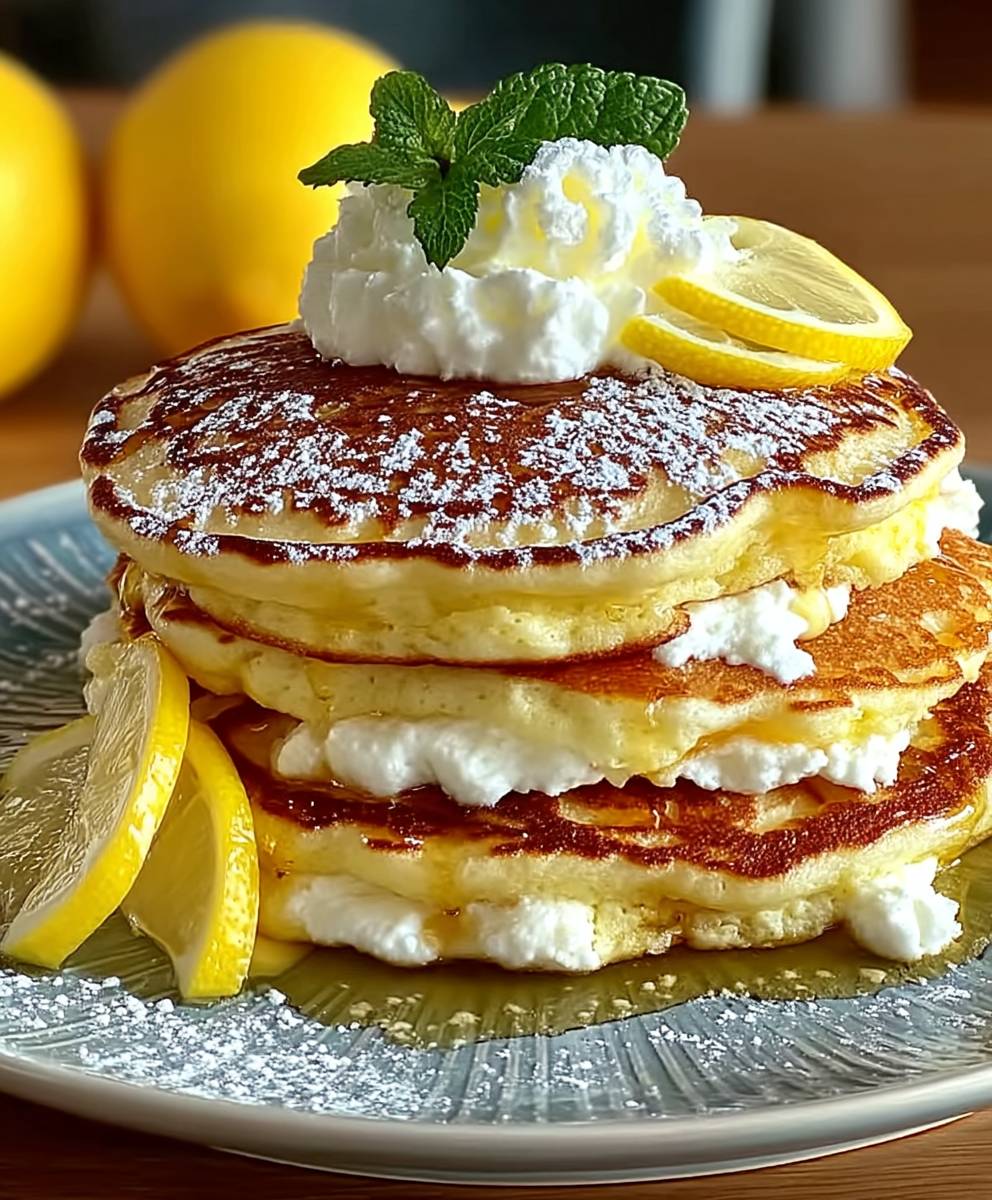 Lemon Ricotta Pancakes