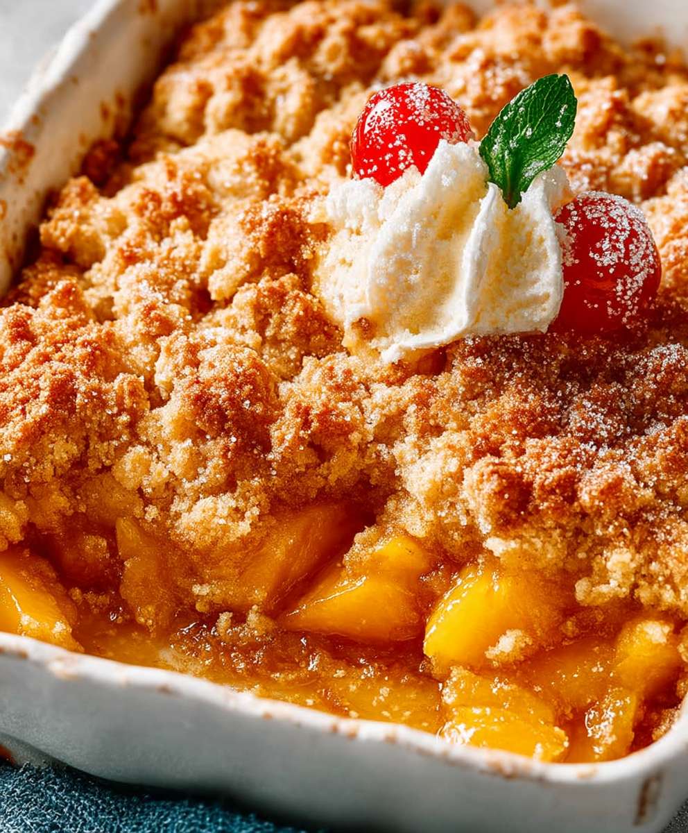 Peach Cobbler Easy