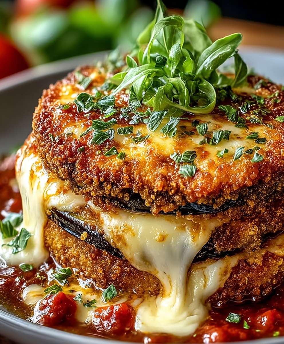 Eggplant Parmesan Marinara Sauce