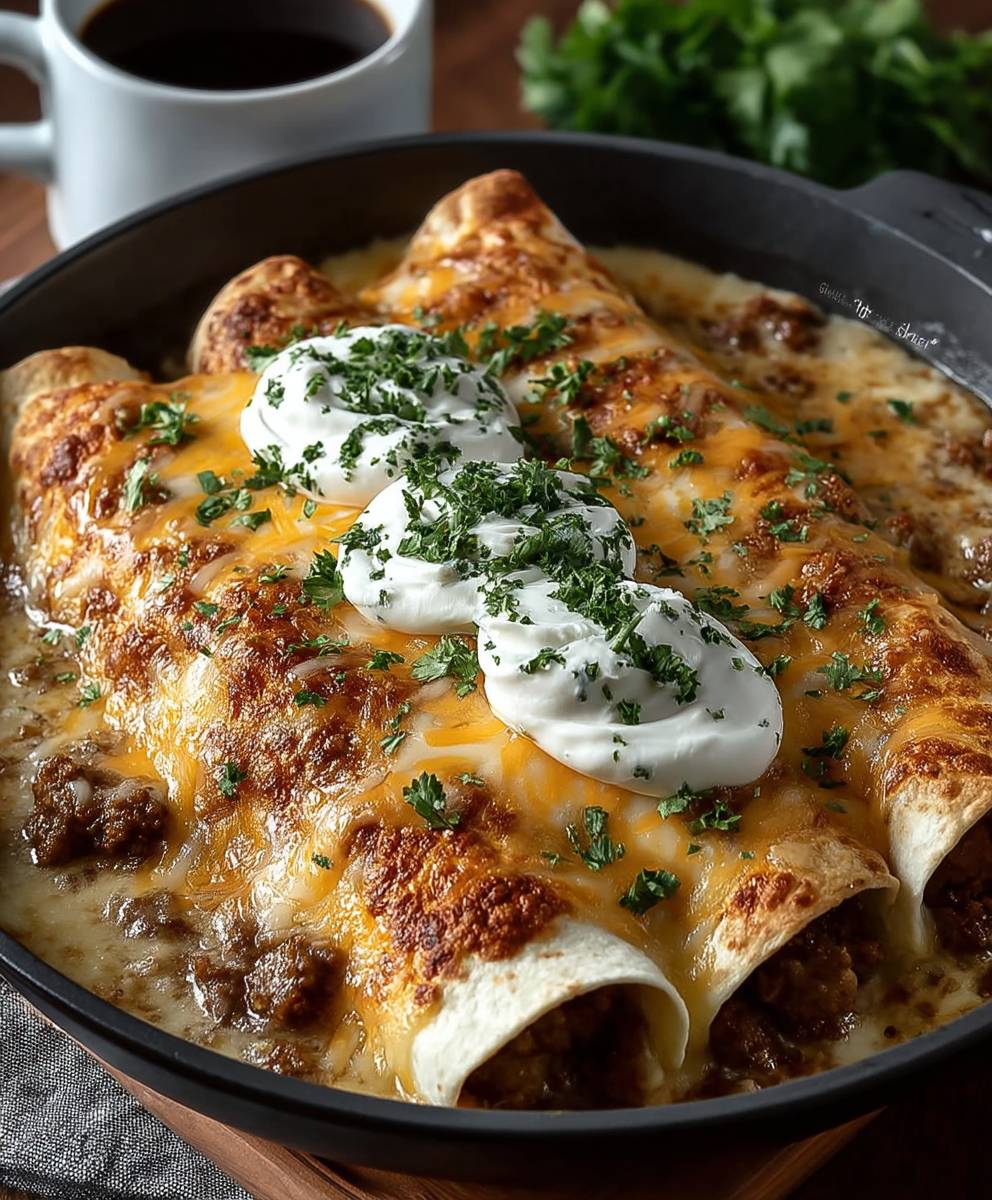 Southern Breakfast Enchiladas