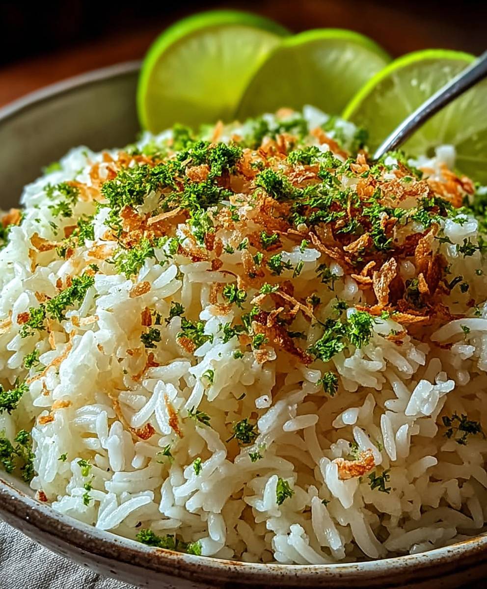Lime Coconut Rice