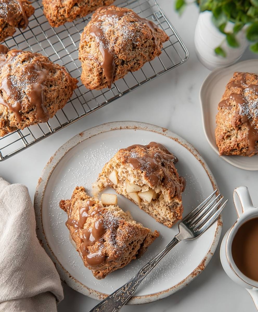 Chai Pear Scones