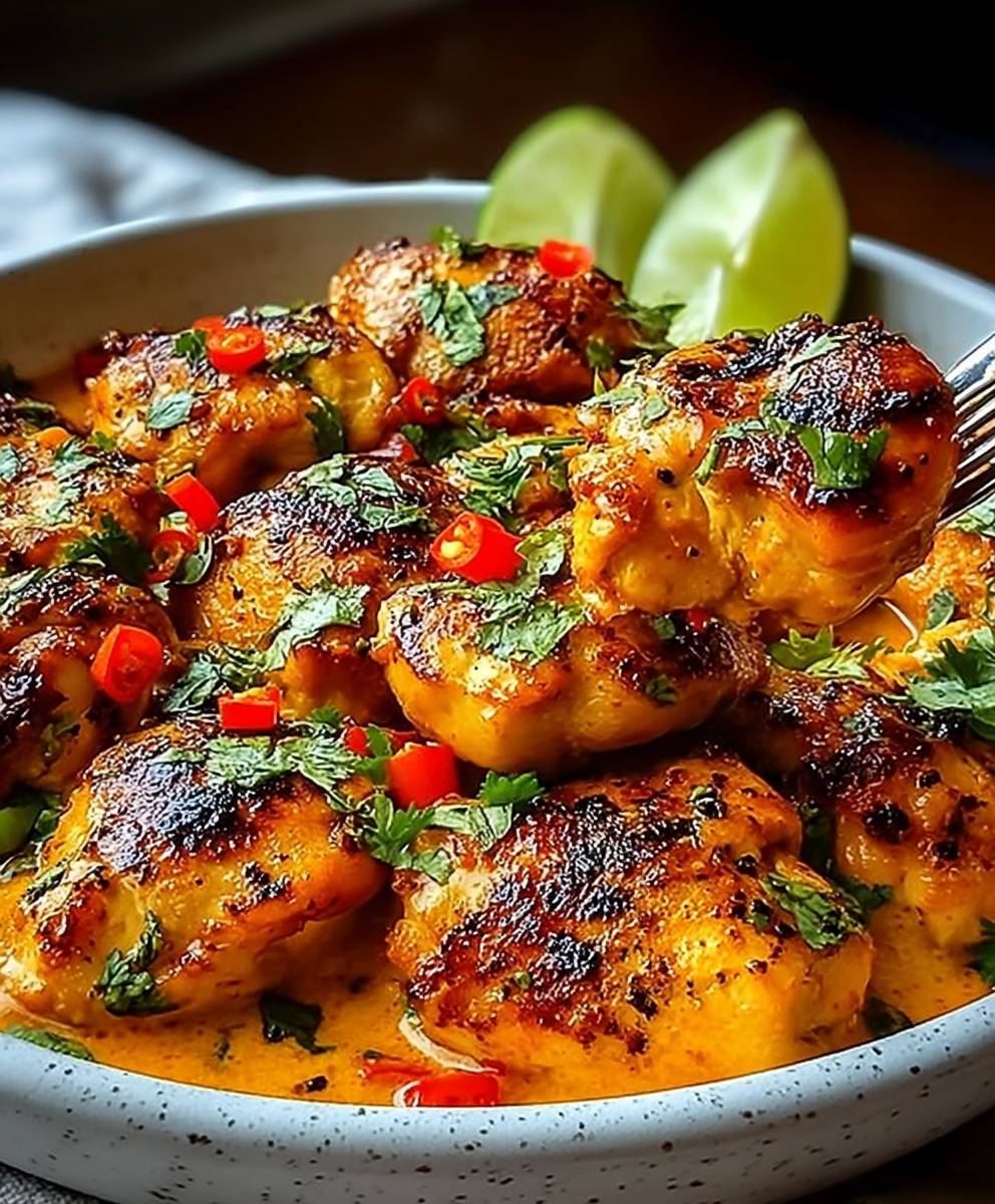 Spicy Brazilian Coconut Chicken