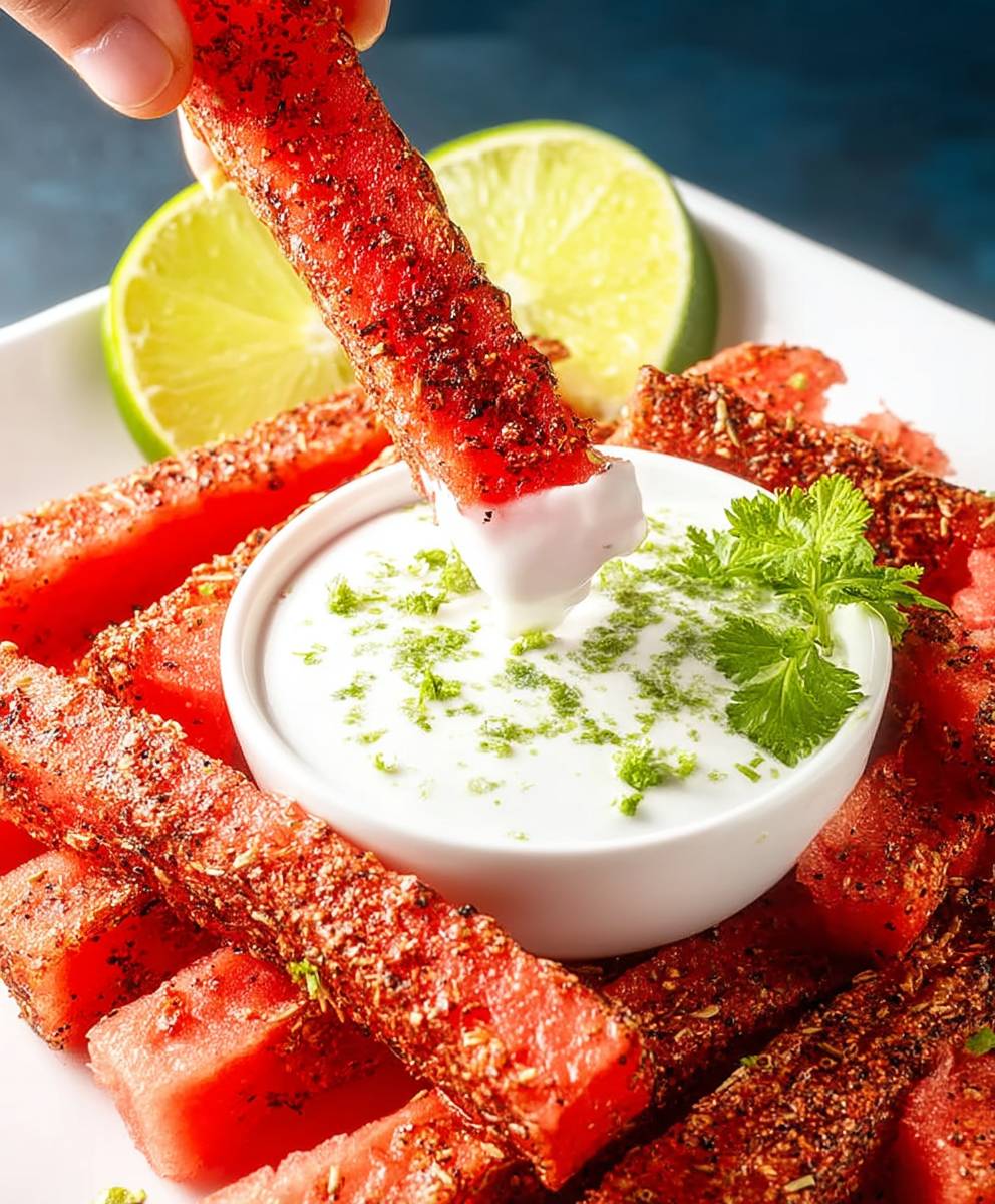 Spicy Watermelon Fries