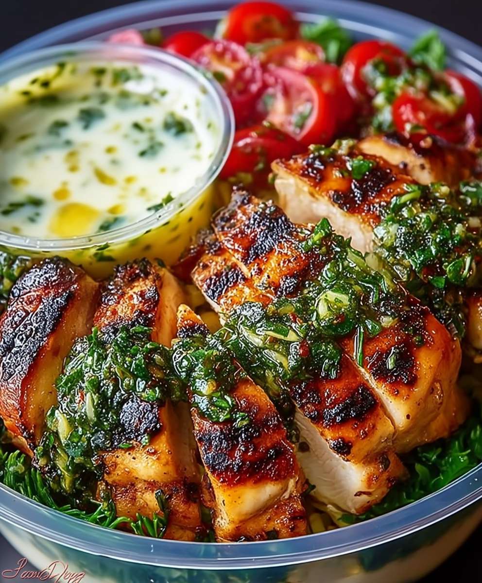 Chimichurri Grilled Chicken Bowl