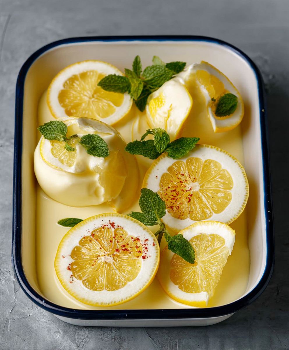 Lemon Posset Dessert