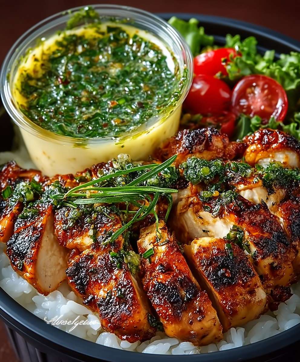 Chimichurri Grilled Chicken Bowl