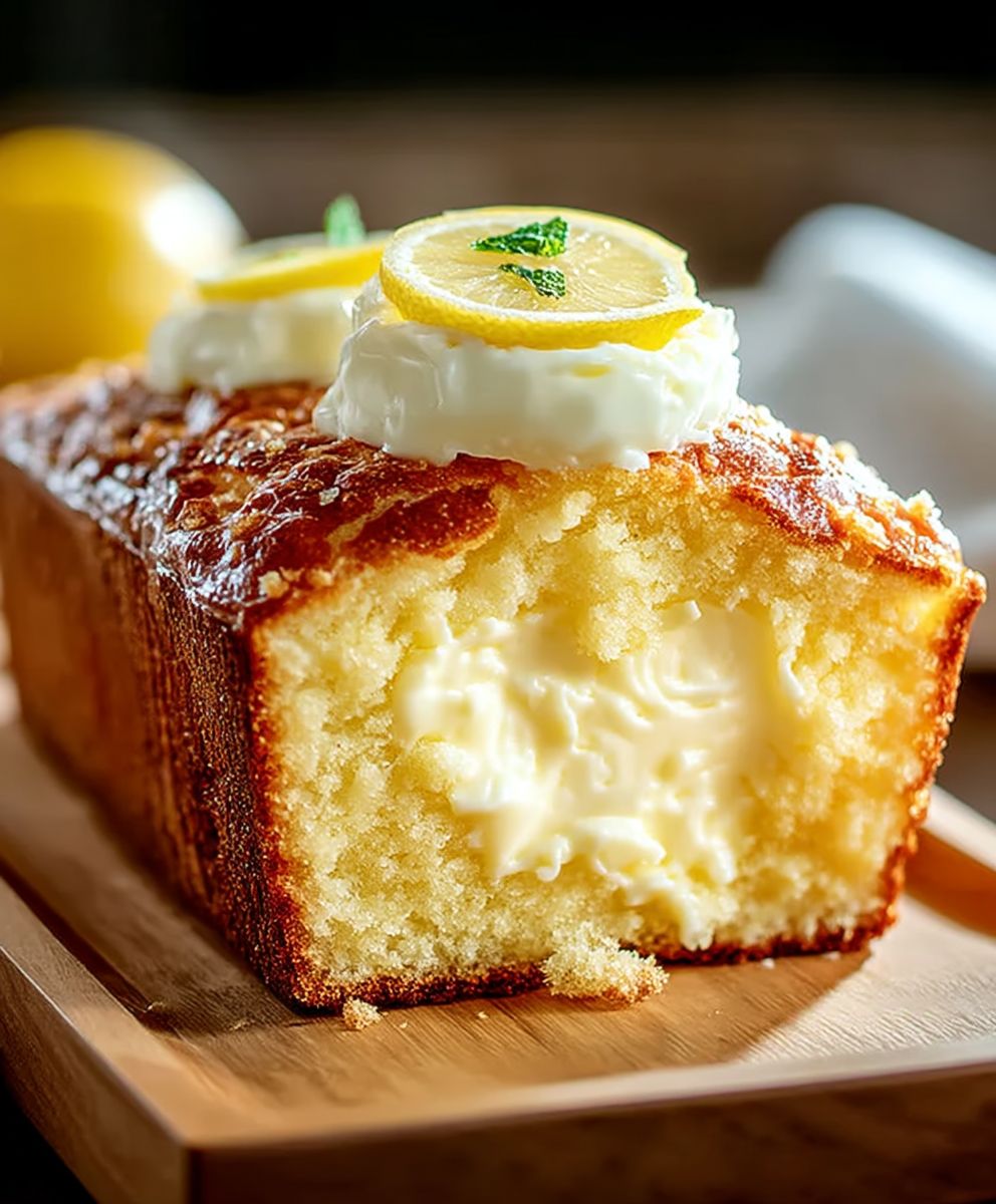 Lemon Cream Cheese Bread