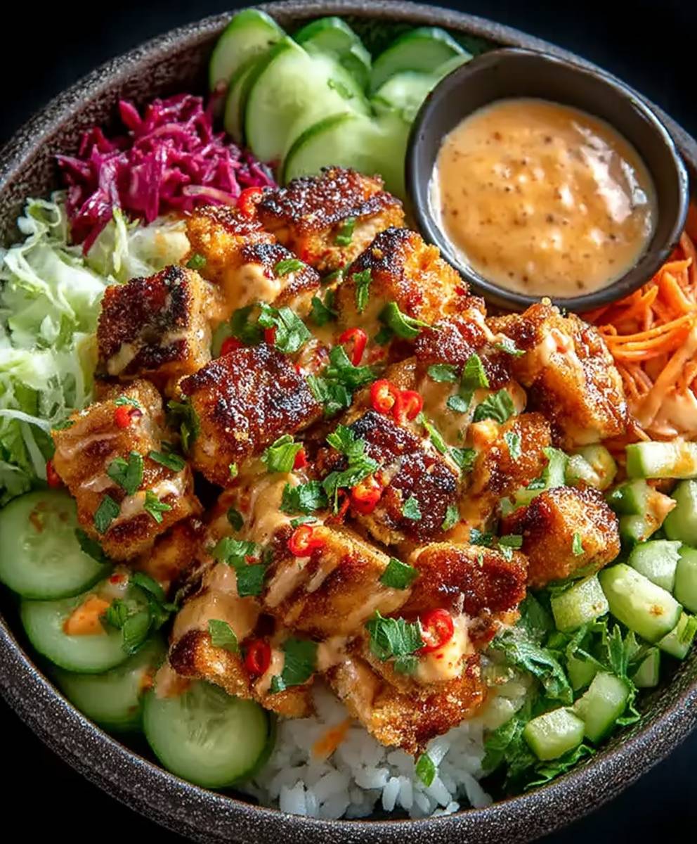 Bang Bang Chicken Bowl