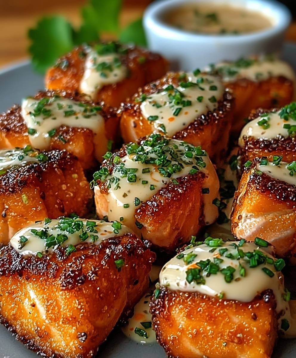 Bang Bang Salmon Bites