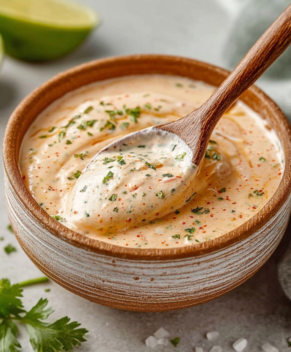 Creamy Salsa Ranch Dressing