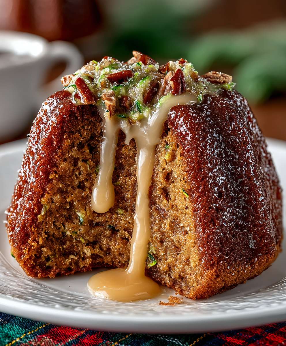 Pecan Zucchini Bundt Cake