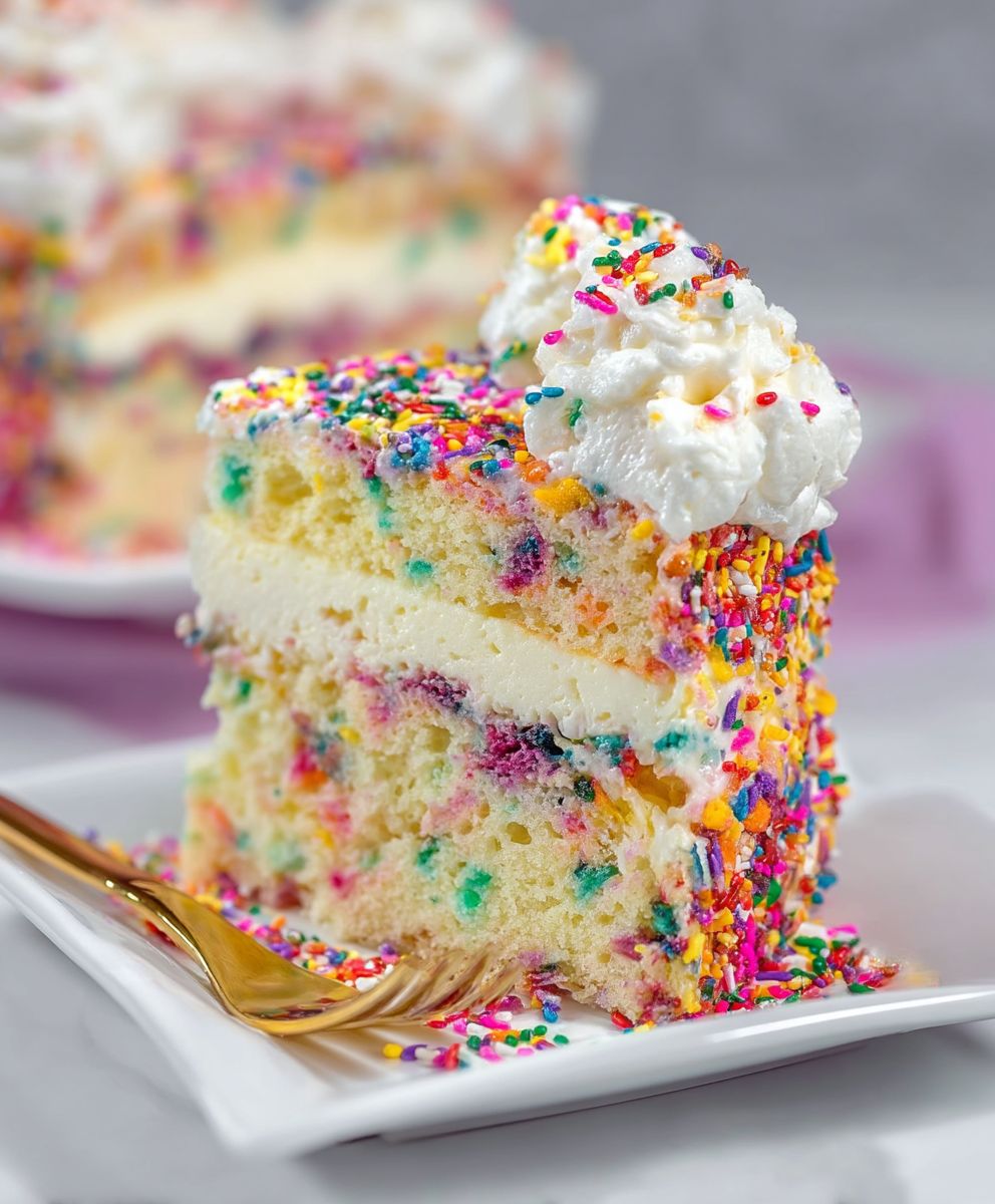Funfetti Cheesecake Cake