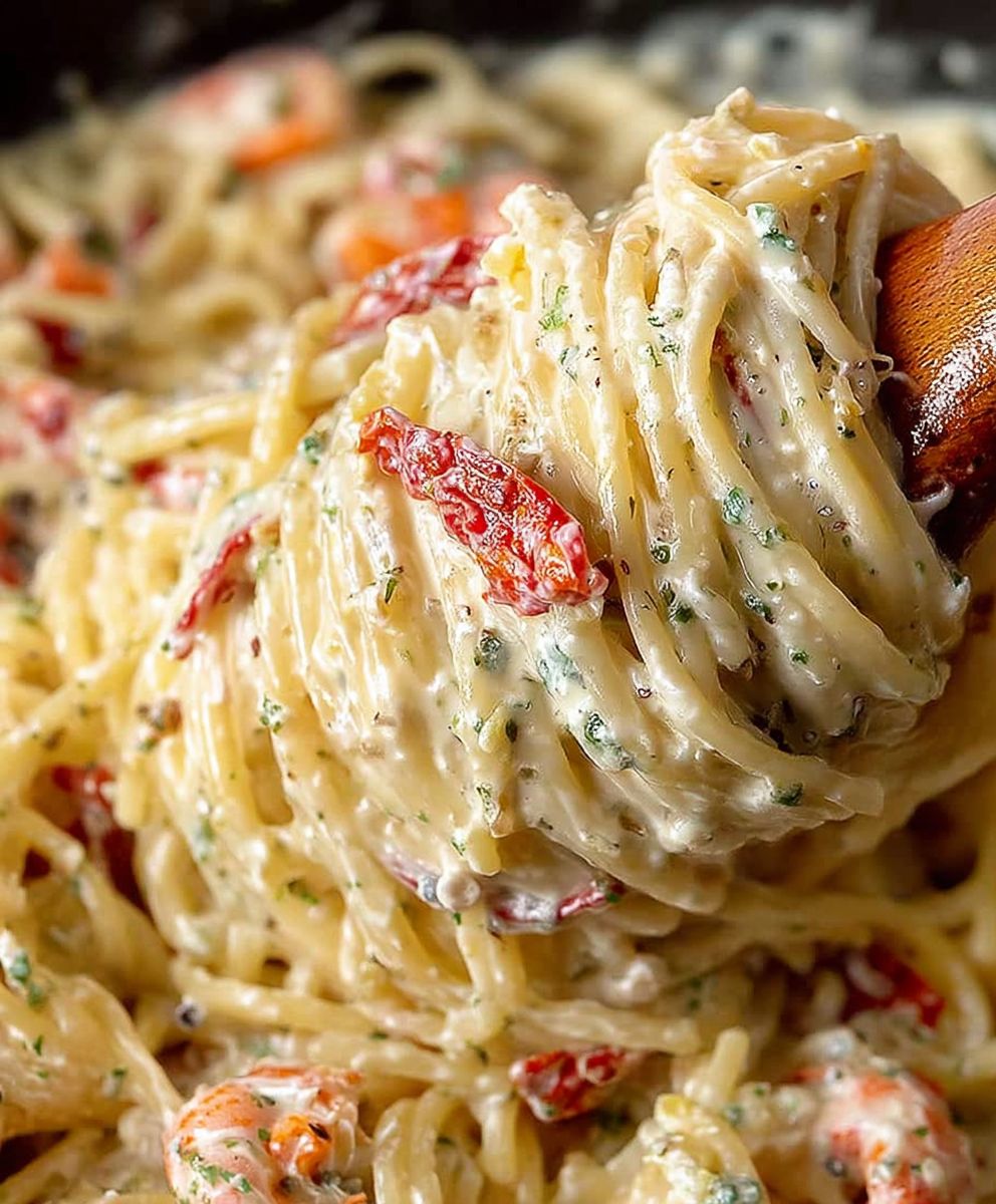 Sun dried tomato pasta