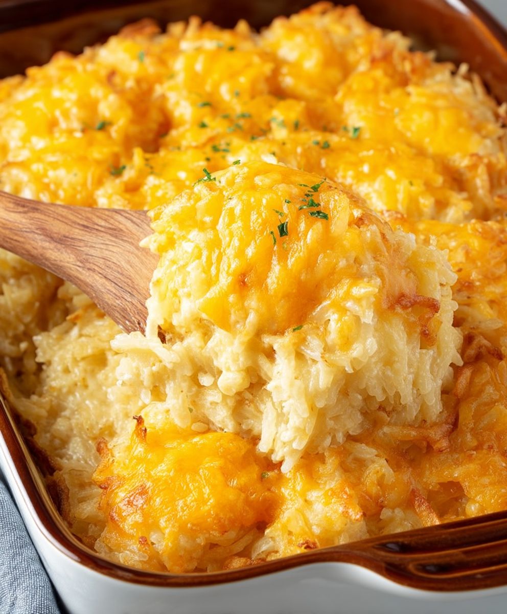 Cracker Barrel hashbrown casserole
