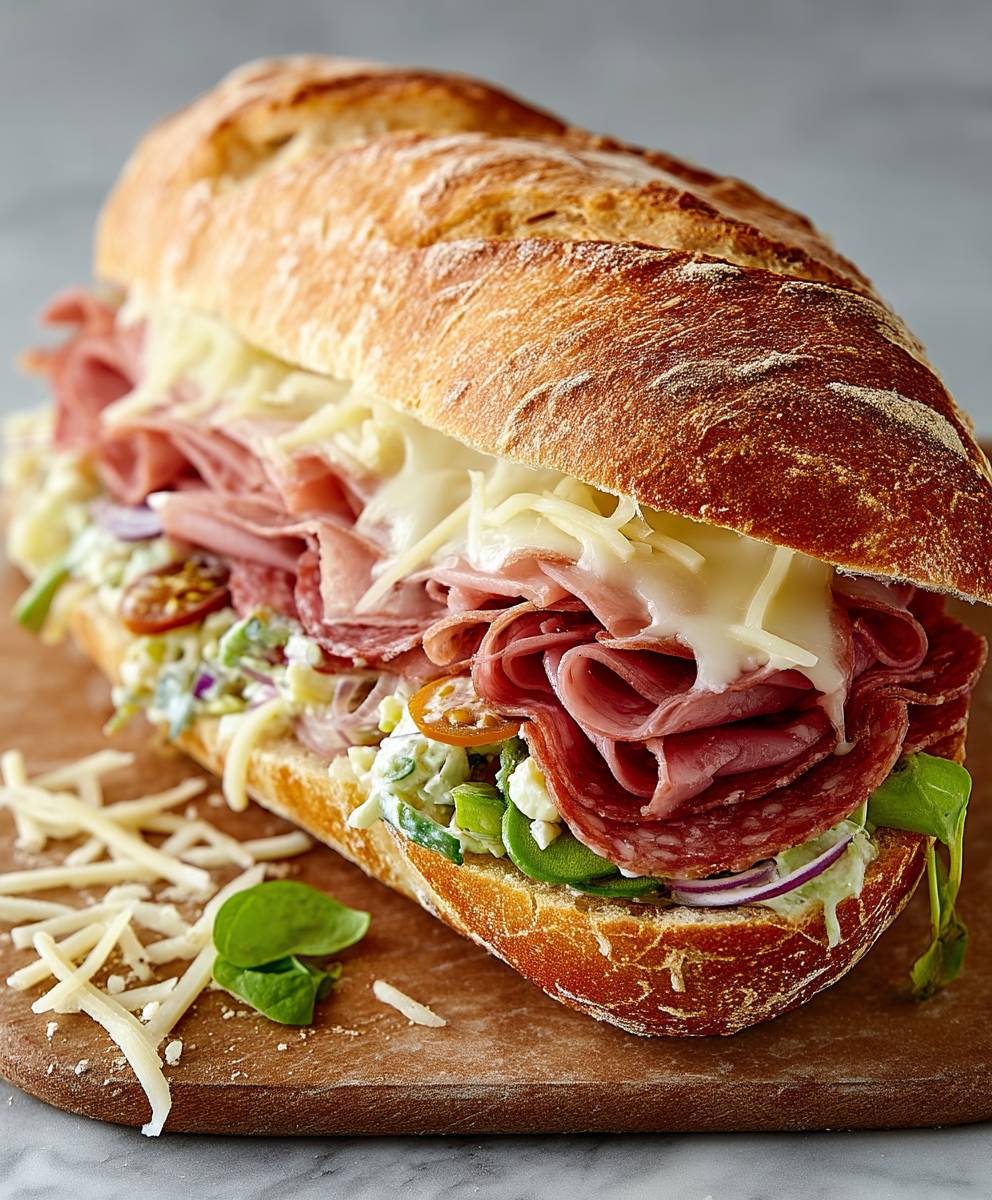 Italian Grinder Sandwich