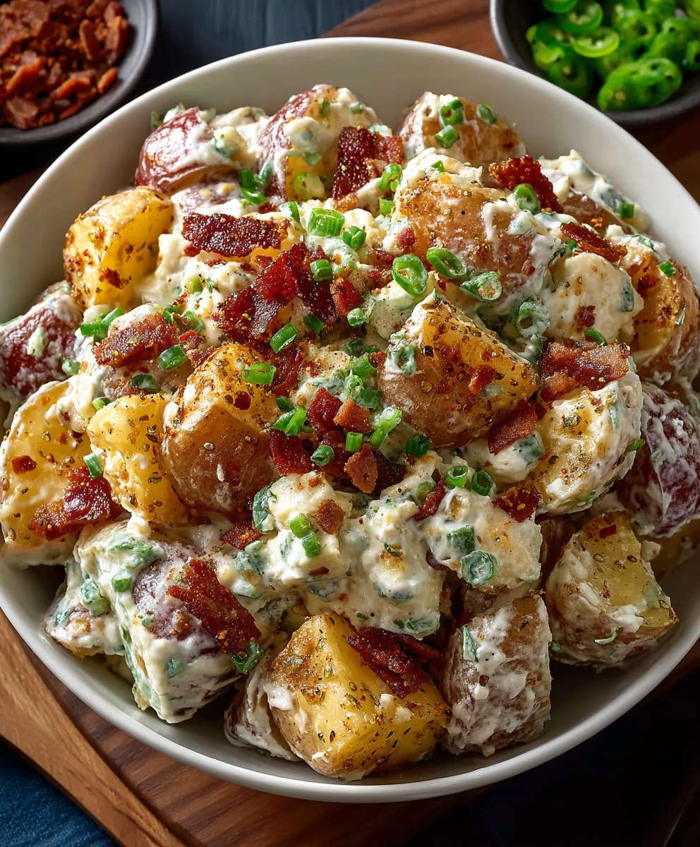 Jalapeno Popper Potato Salad