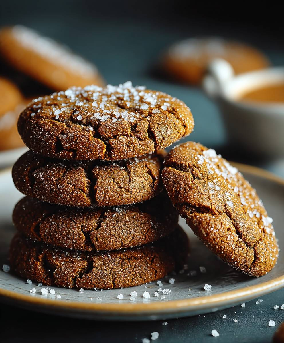 Soft Molasses Cookies