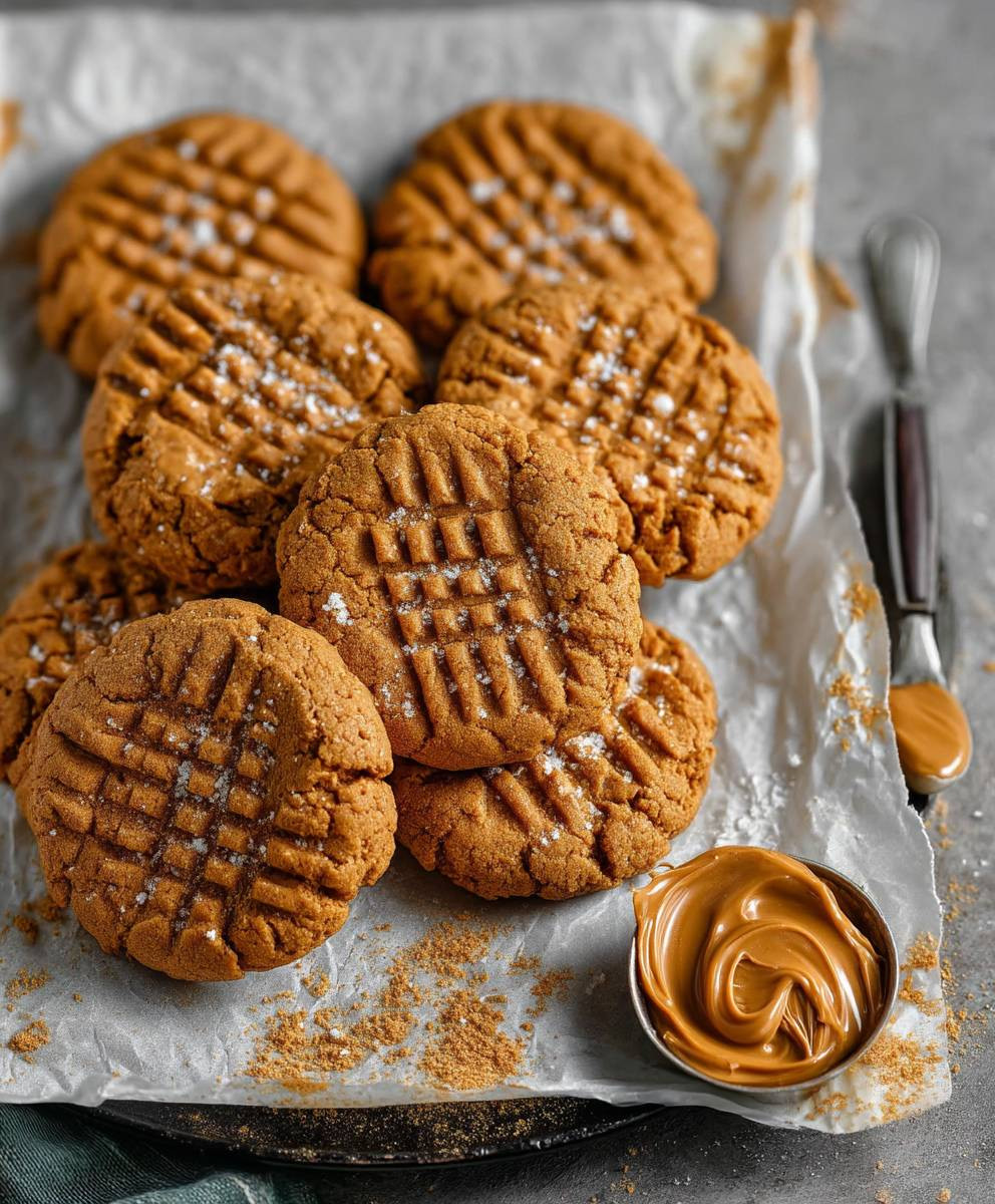 3 Ingredient Biscoff Cookies