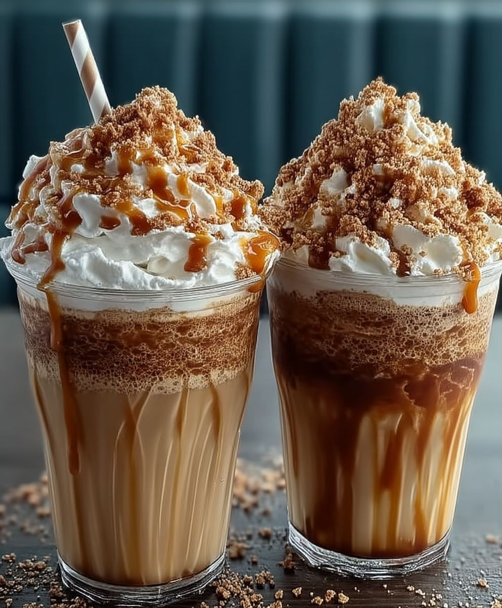 Homemade Caramel Frappuccino