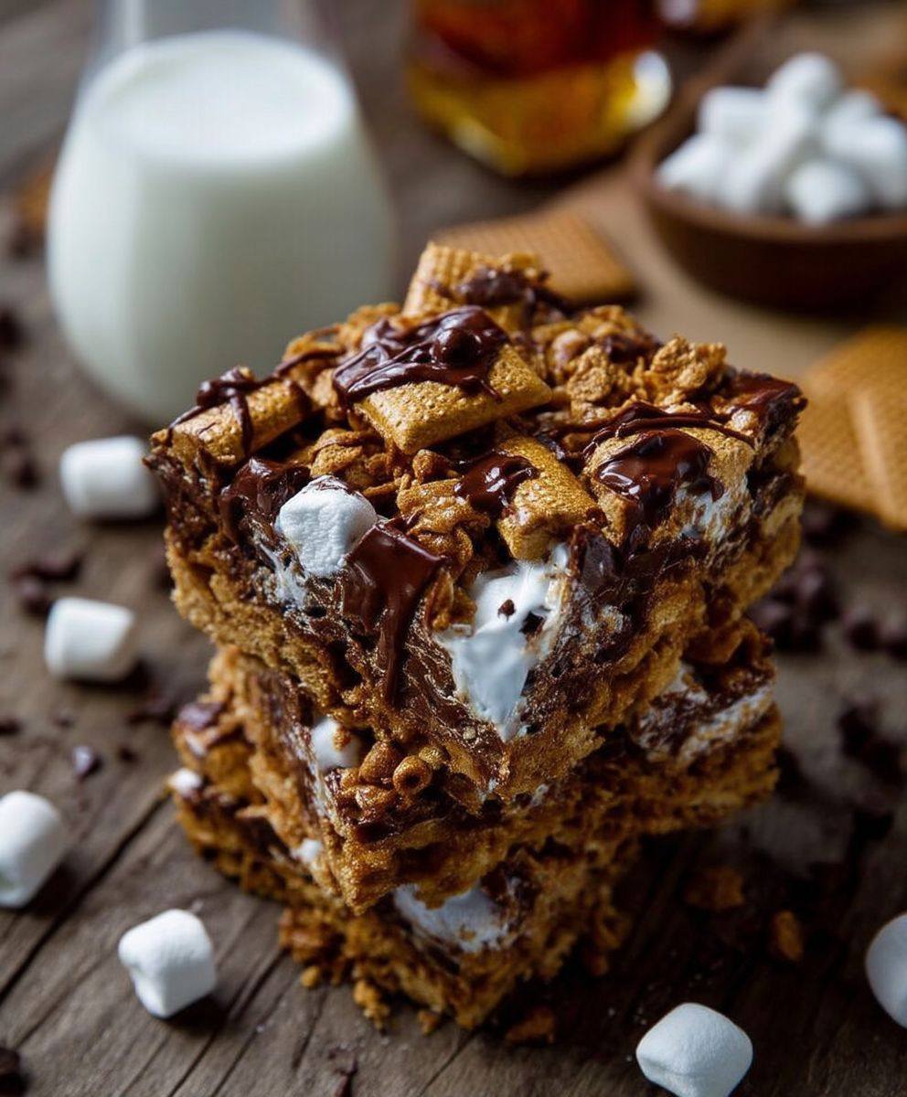 Golden Grahams Smores Bars