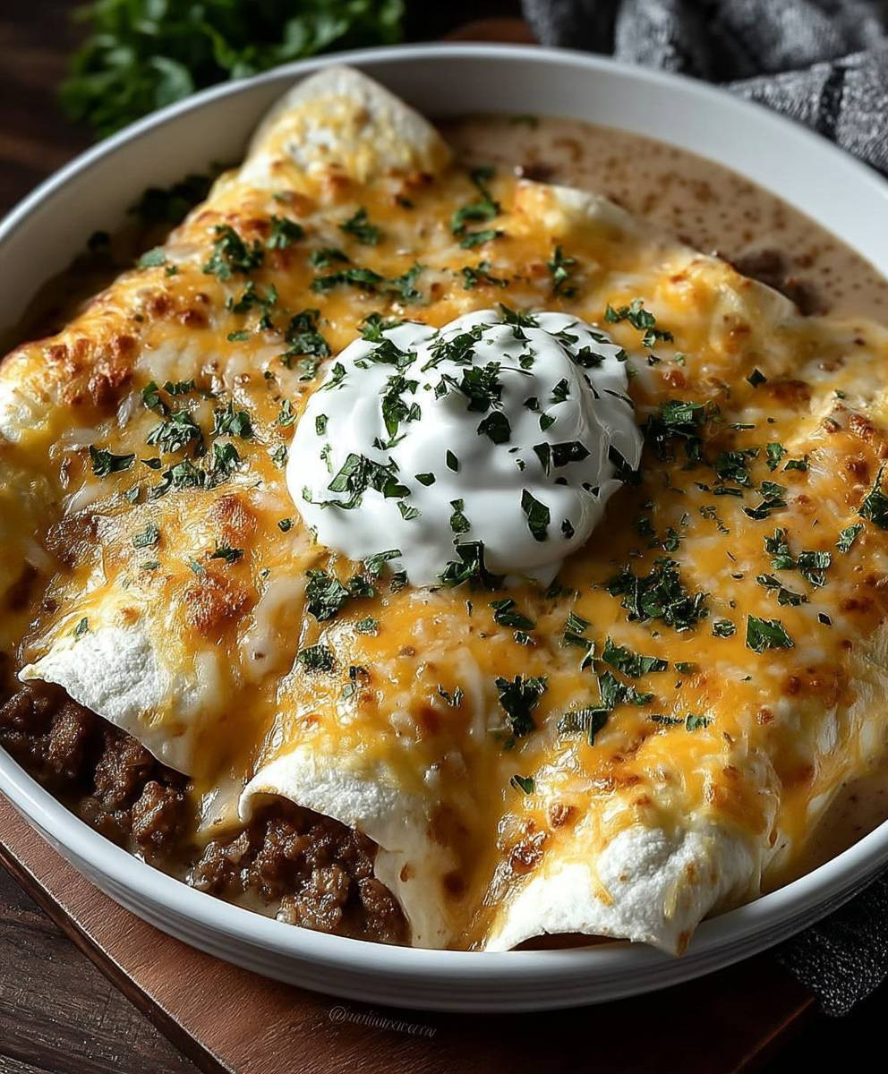 Southern Breakfast Enchiladas