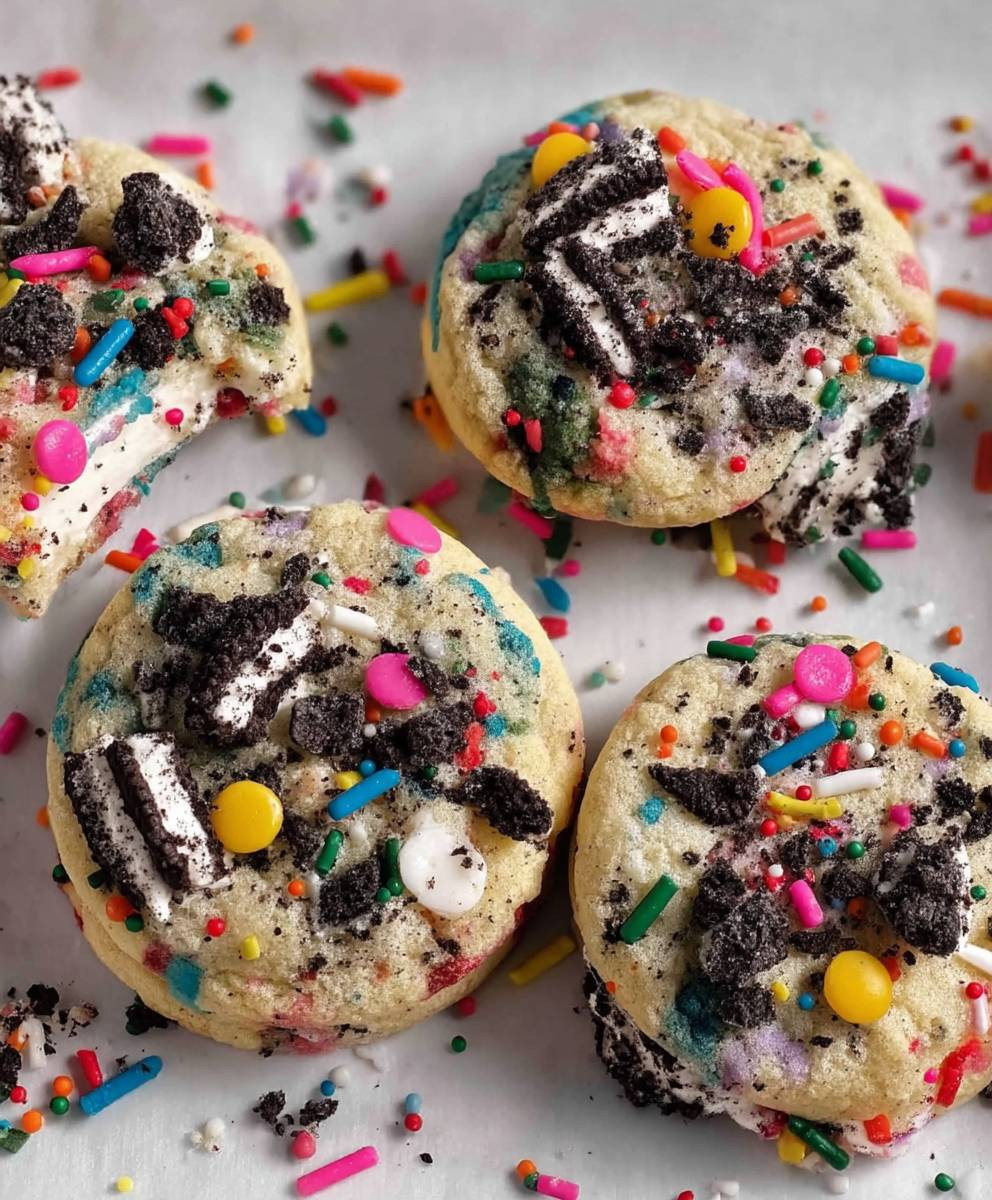 Funfetti Oreo Cookies