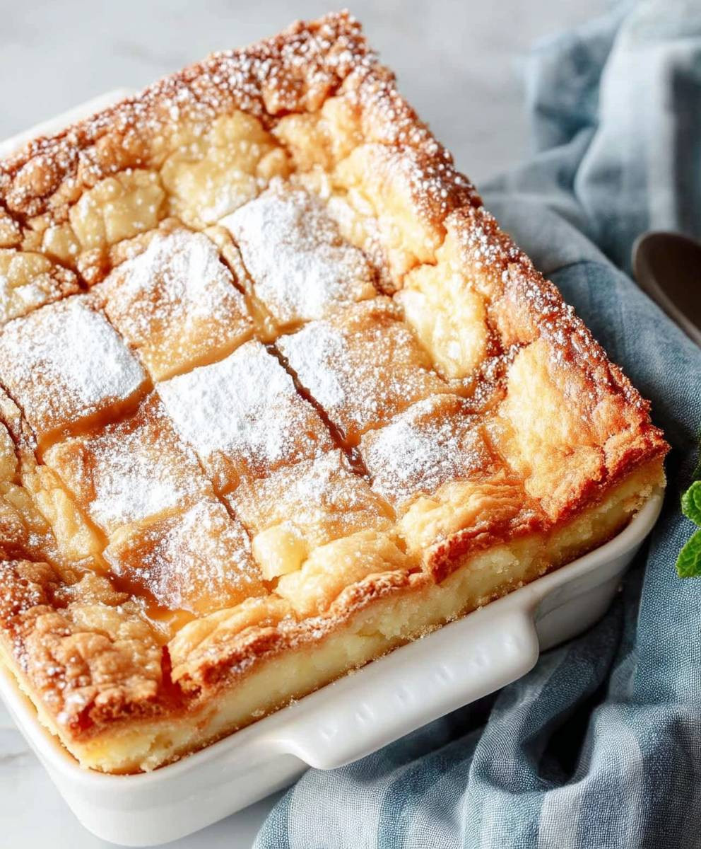 Brown Butter Gooey Butter Cake