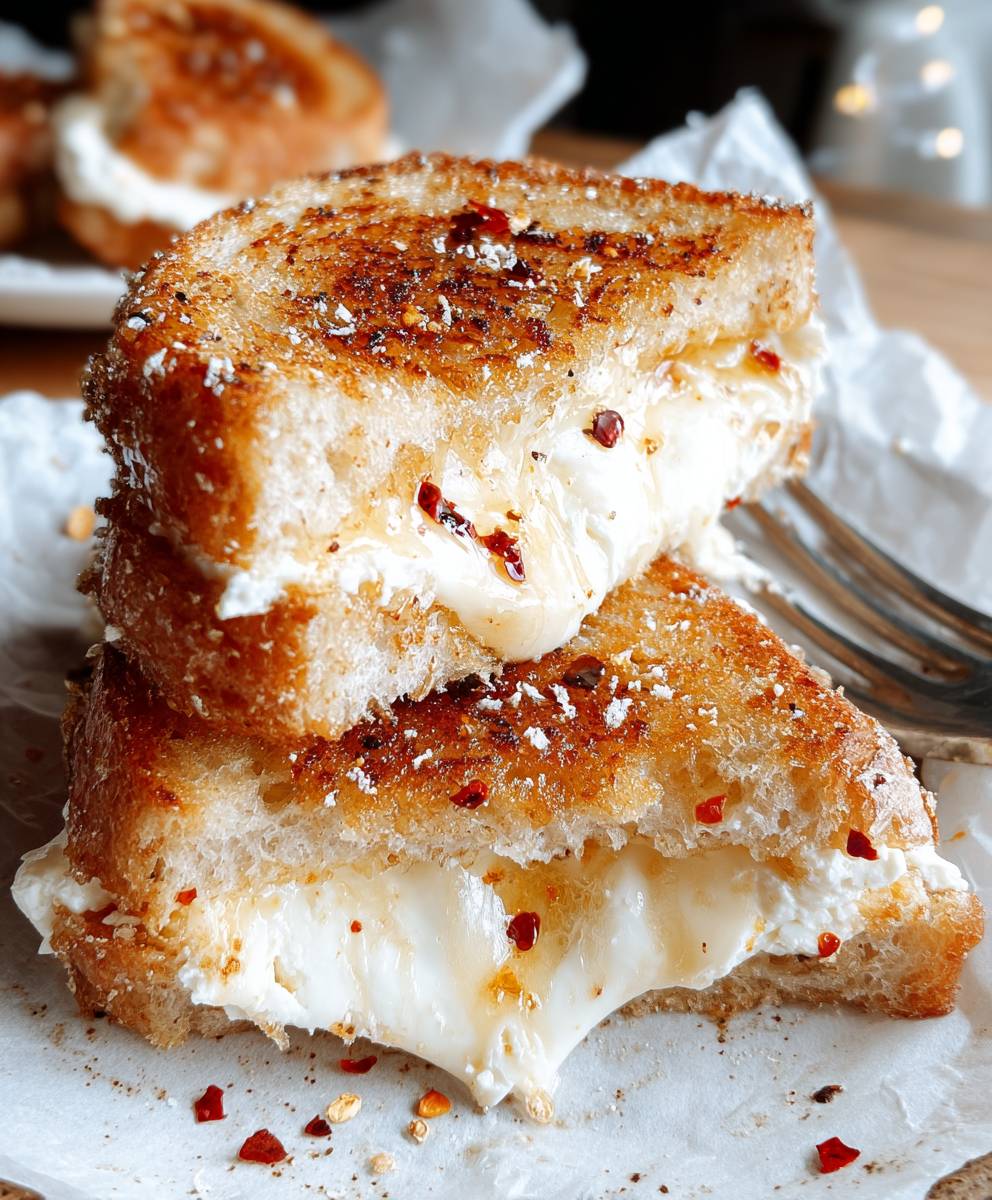 Goat Cheese Grilled Cheese