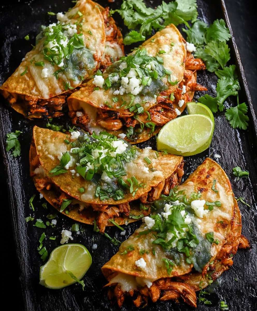 Poblano Chicken Tacos