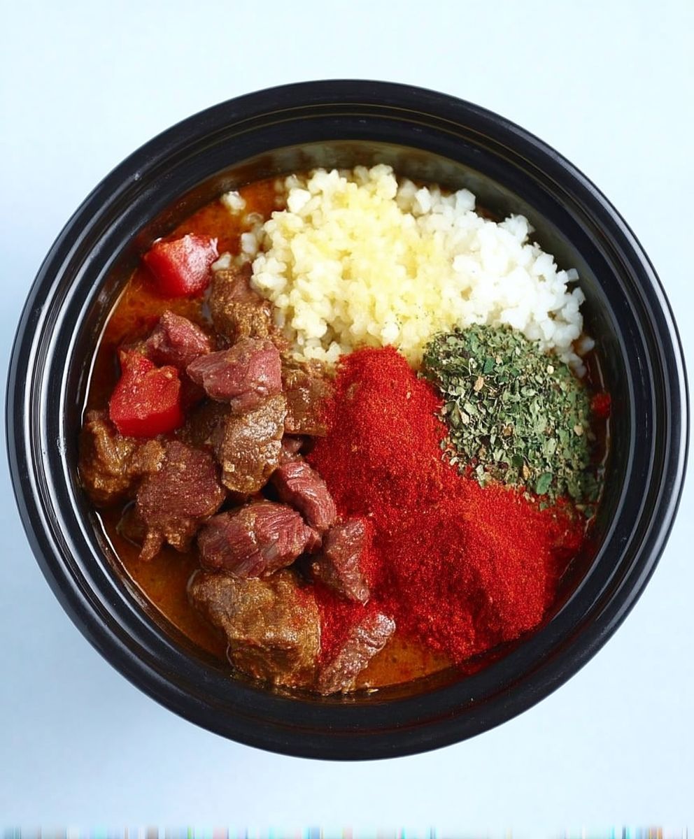 Slow Cooker Beef Curry