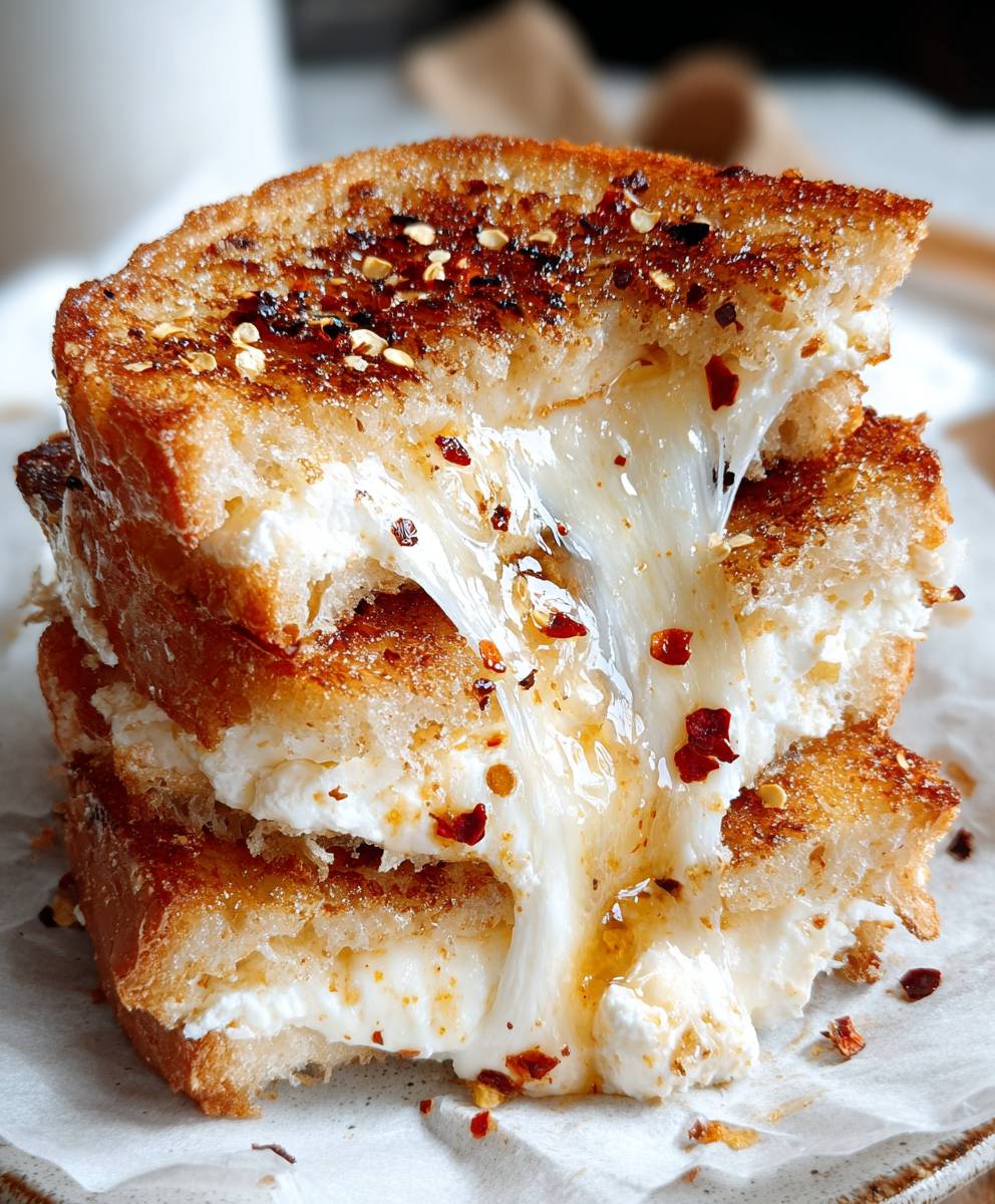 Goat Cheese Grilled Cheese
