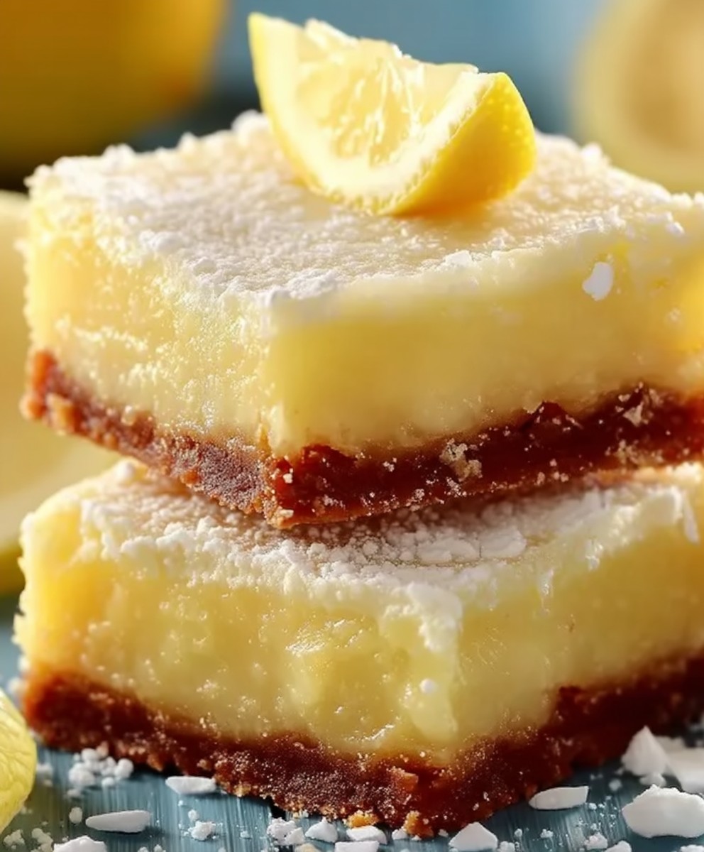 Lemon Brownie Bars