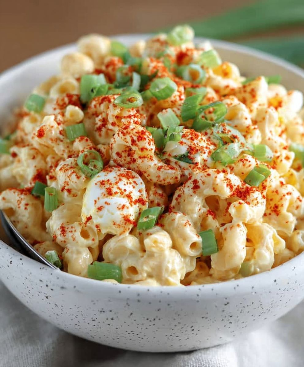 Deviled Egg Pasta Salad