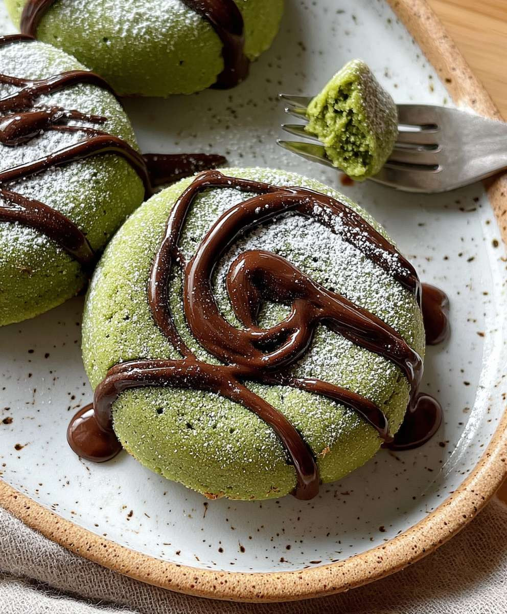 Chewy Matcha Mochi Bites