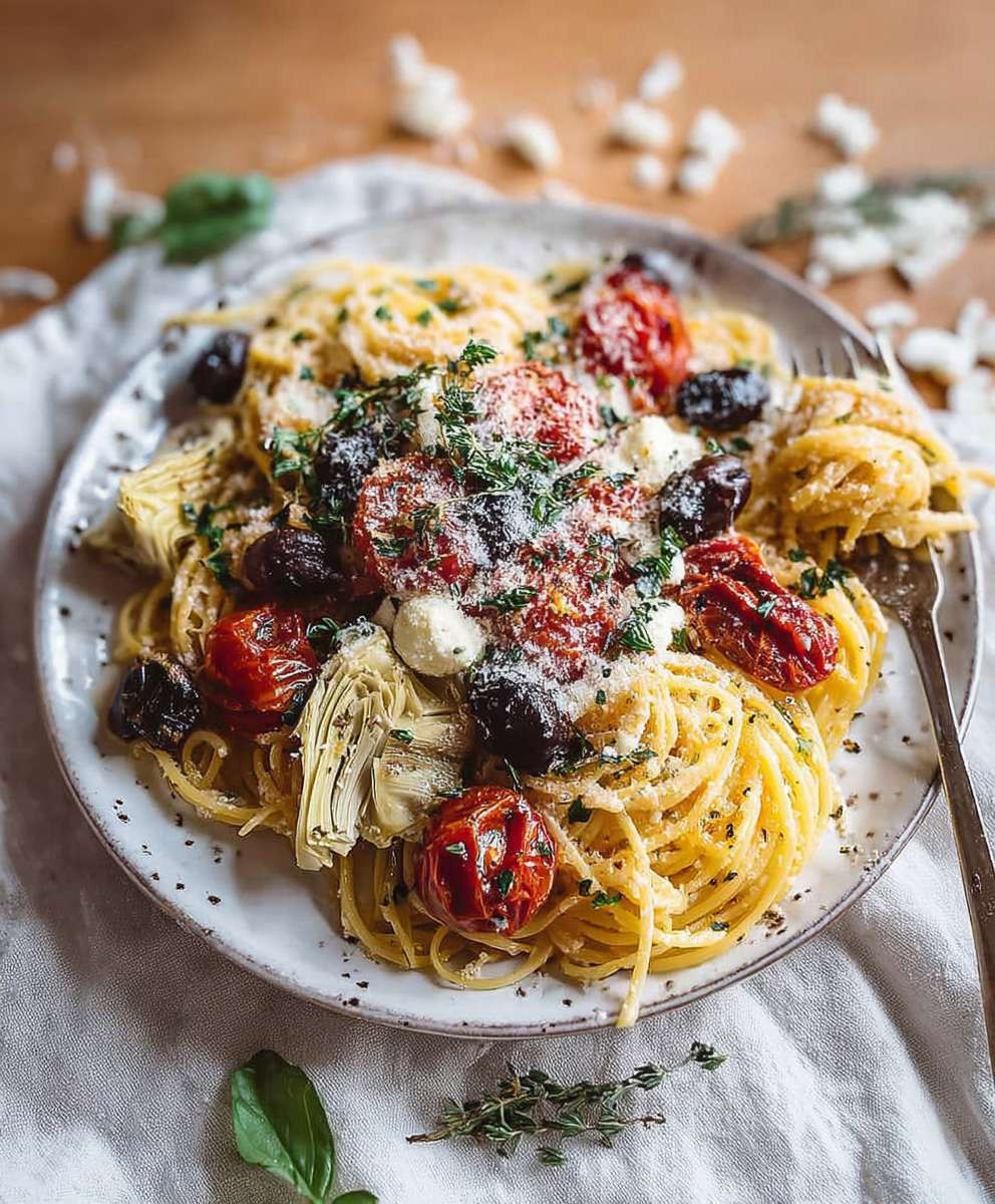 Mediterranean One Pot Pasta