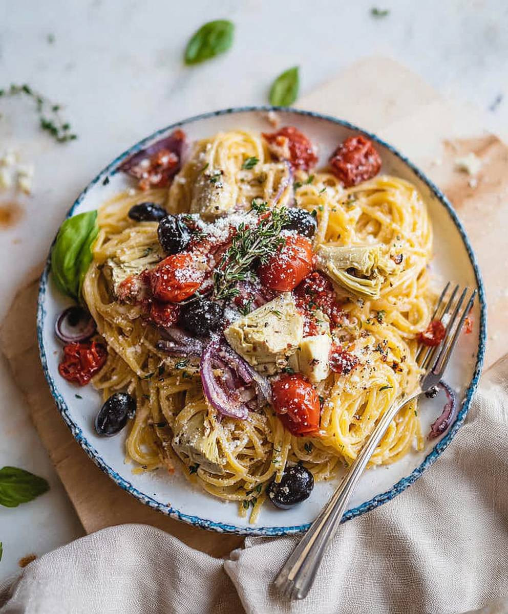 Mediterranean One Pot Pasta