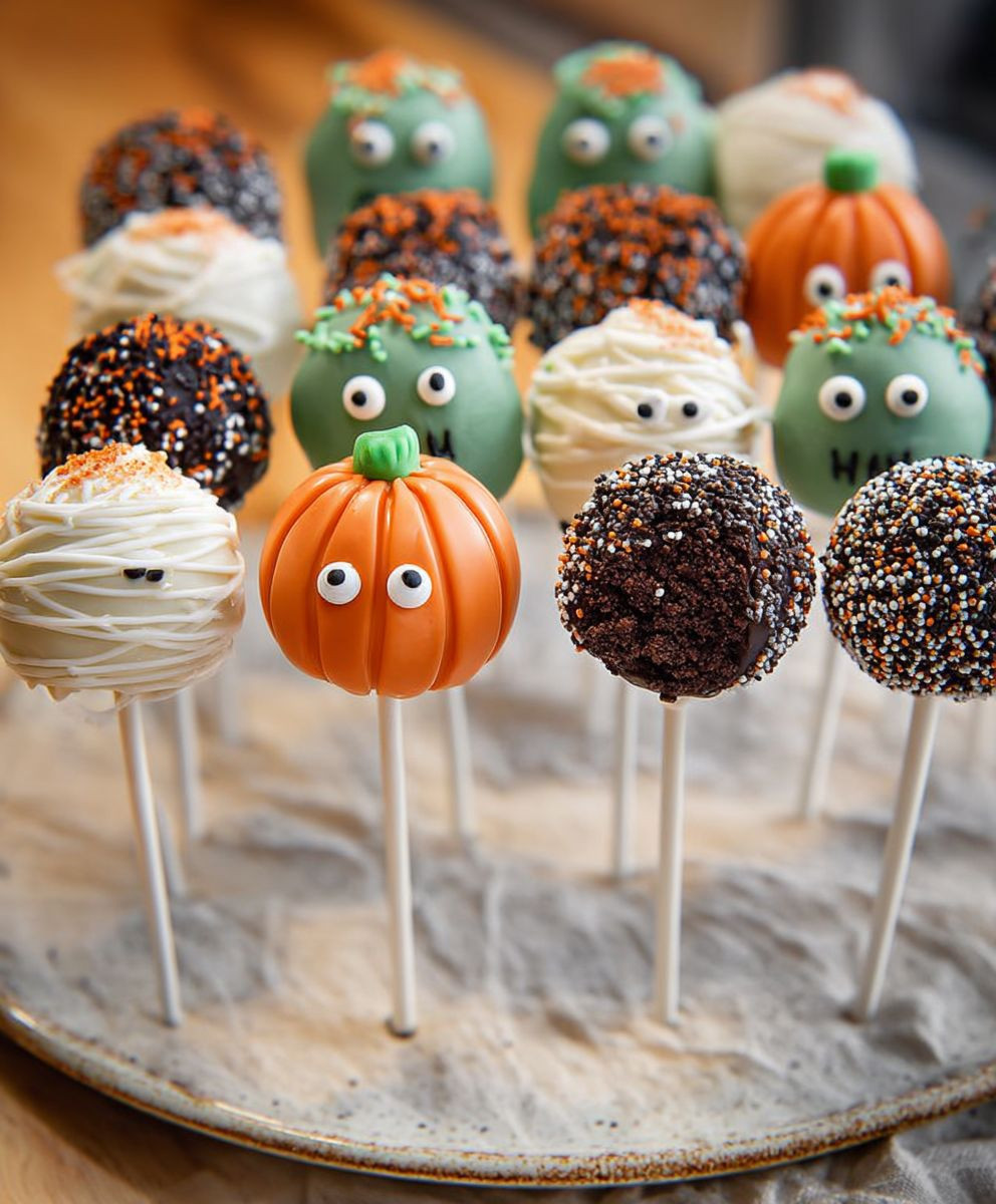 Halloween Cake Pops