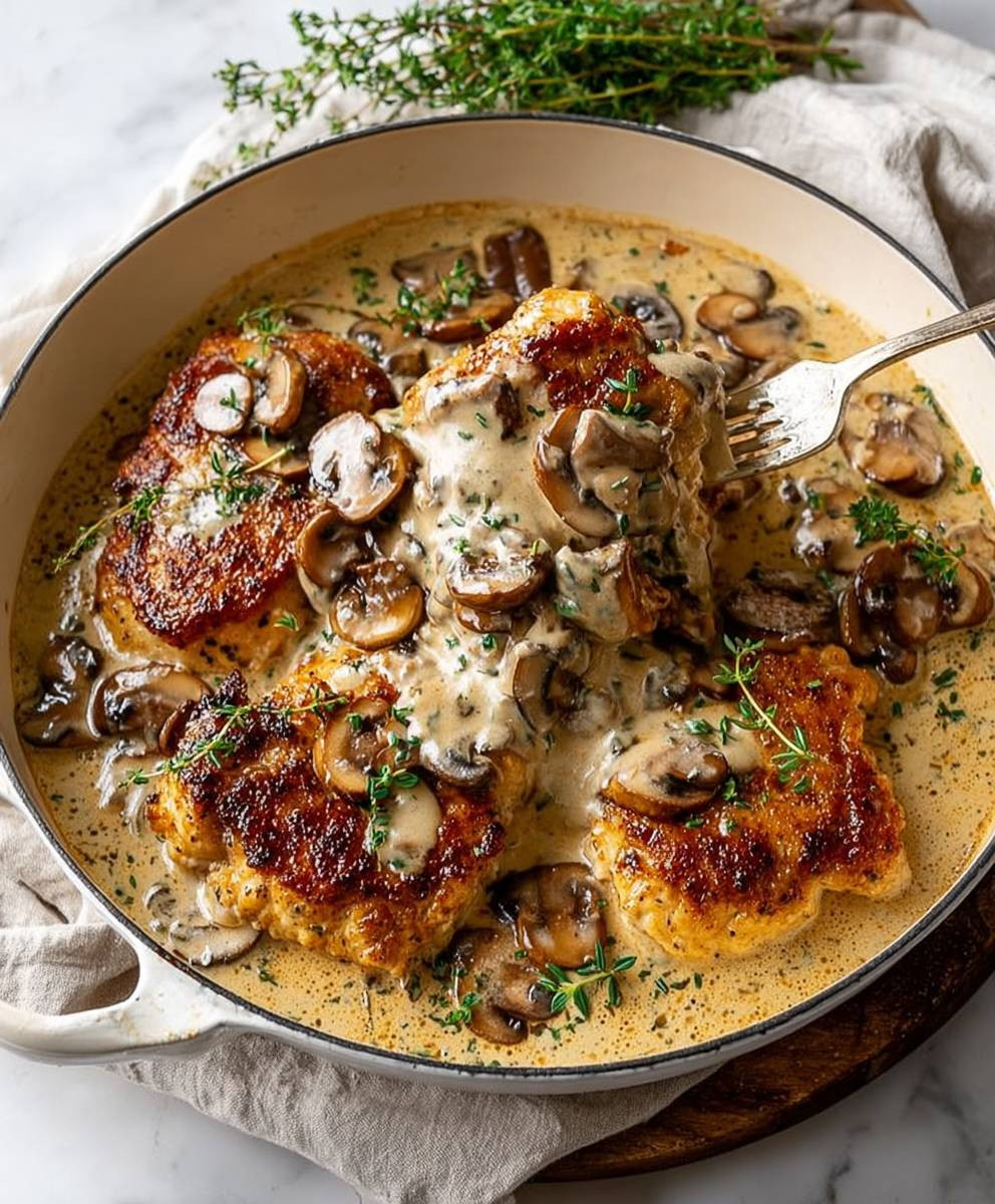 Creamy Mushroom Chicken