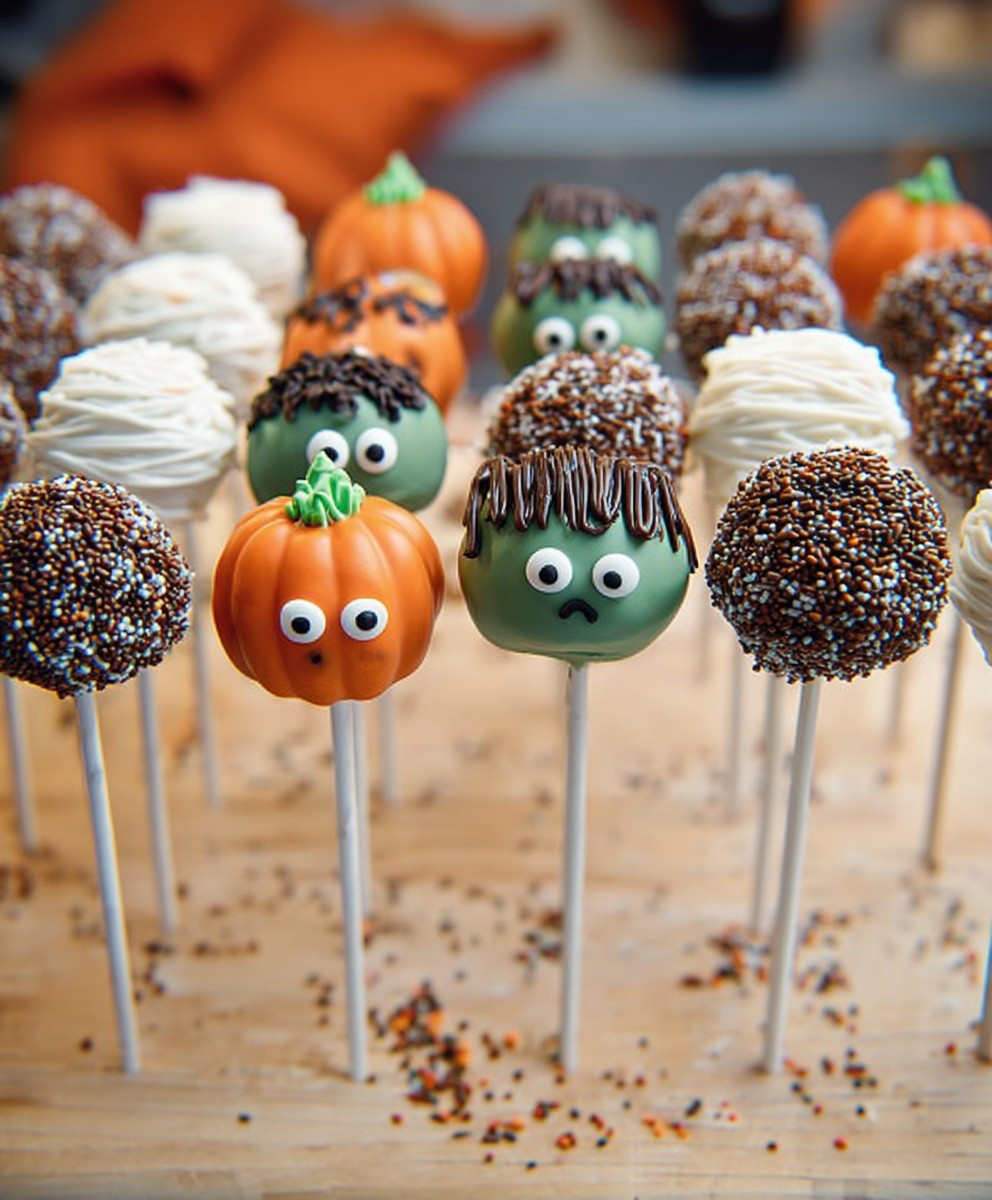 Halloween Cake Pops