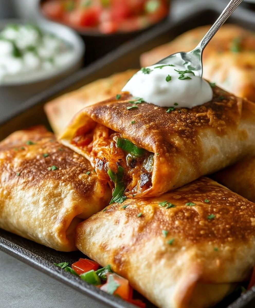 Chicken Chimichangas