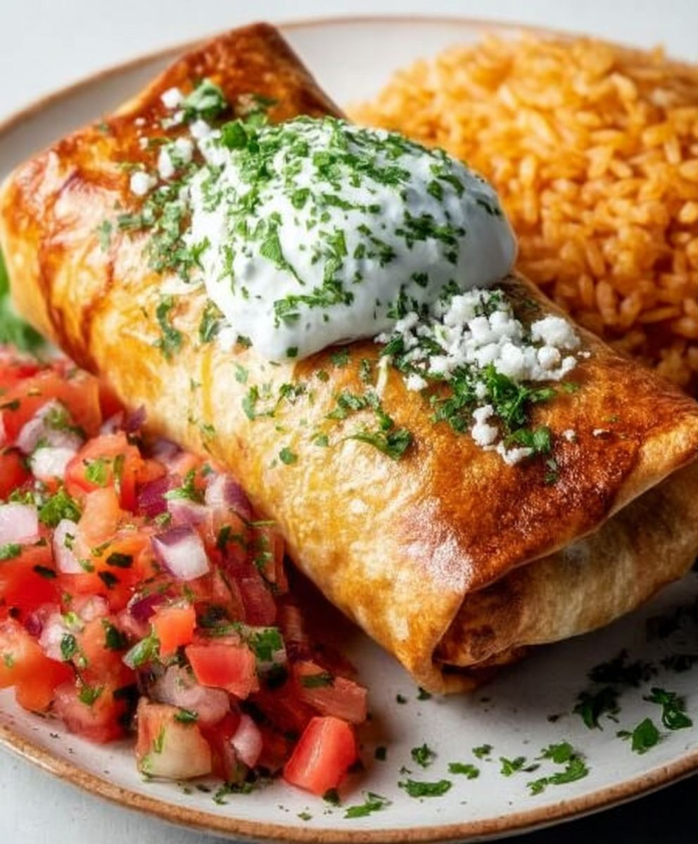 Chicken Chimichangas