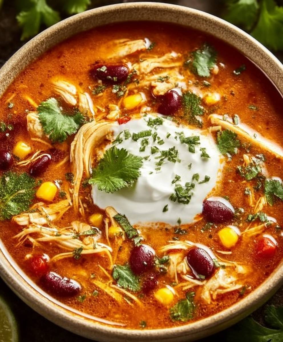 Chicken Enchilada Soup