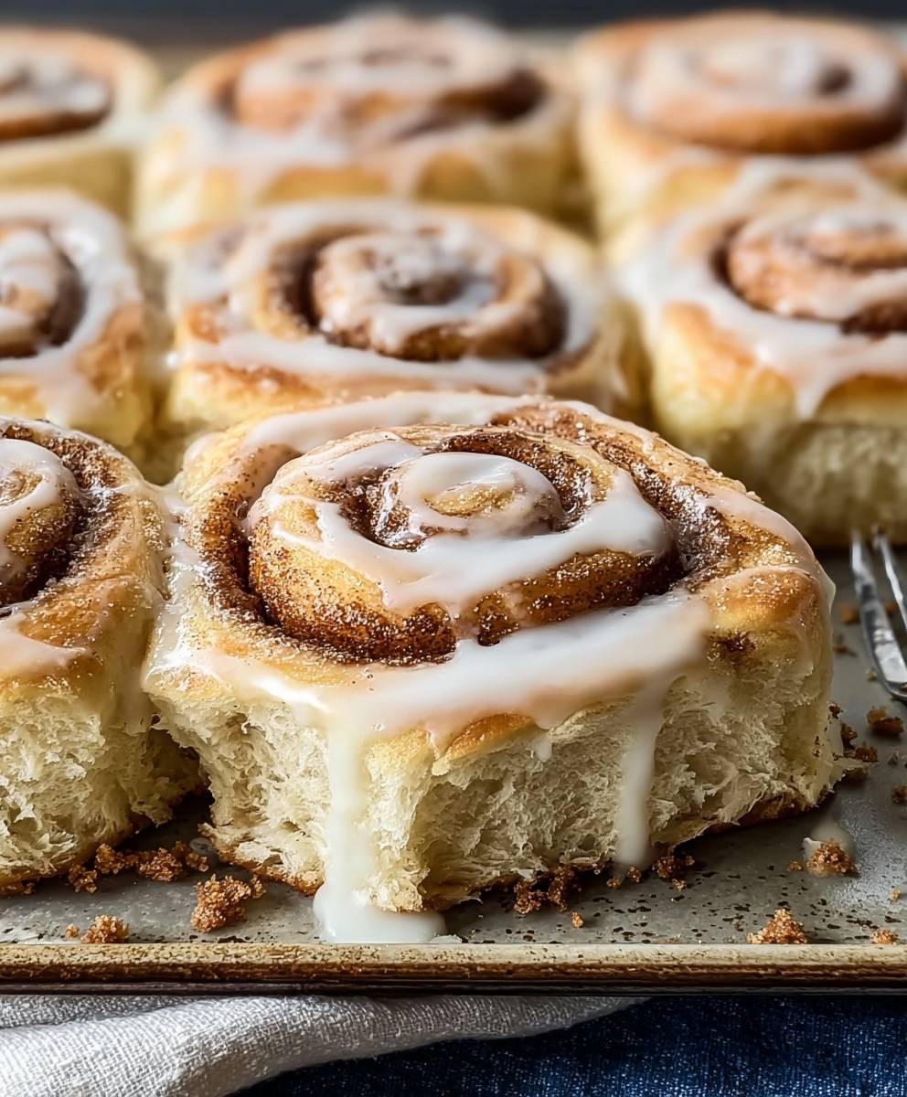 Easy homemade cinnamon rolls