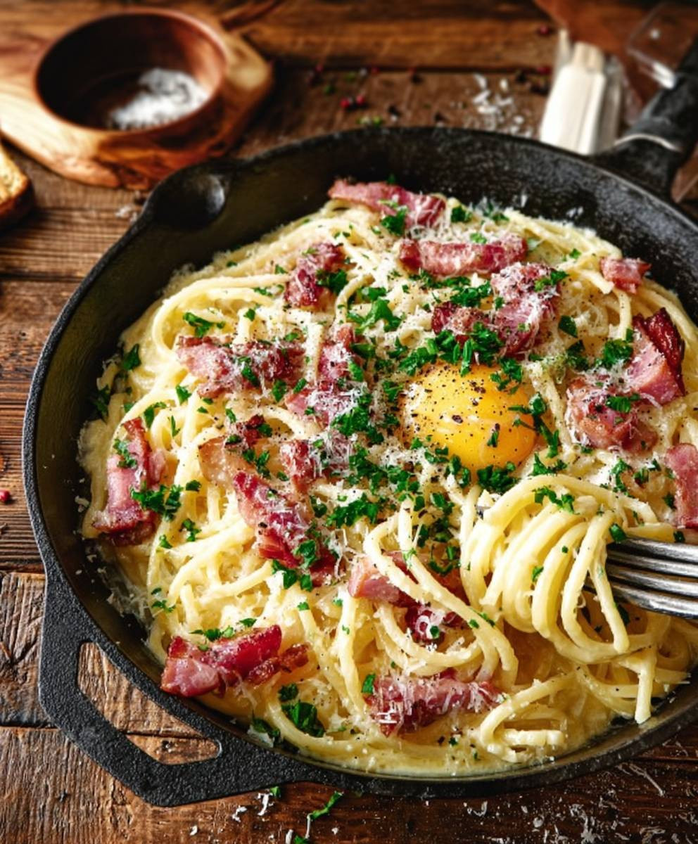 Italian Spaghetti Carbonara